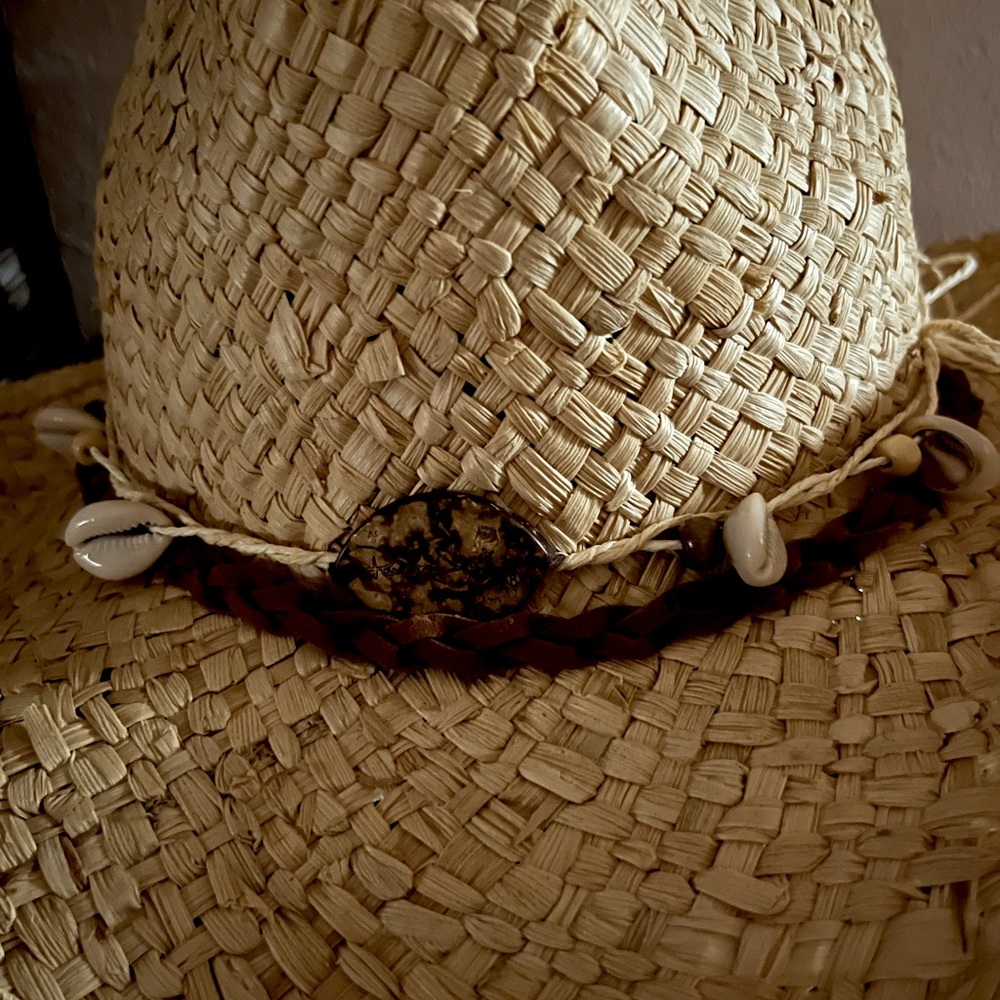 Panama Jack 100% Straw Hat Sz OS